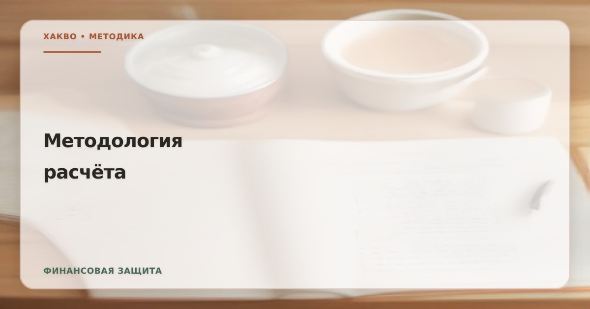 Иллюстрация к странице «Методология расчёта финансовой подушки безопасности»