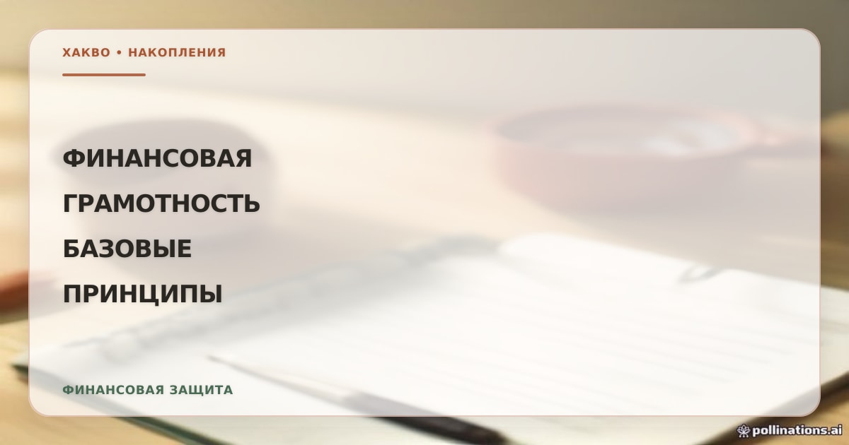 Открытая тетрадь с ручкой, монеты в стеклянной банке и калькулятор на светлом деревянном столе, мягкий естественный свет, малая глубина резкости