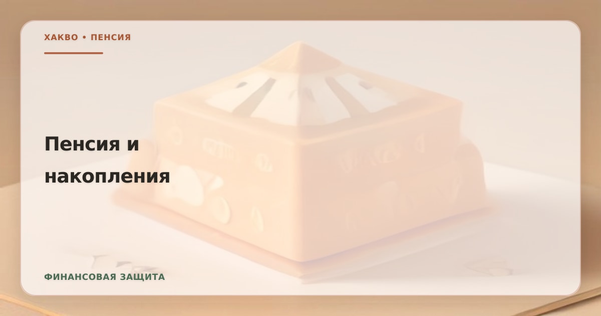 Иллюстрация к статье «Пенсионные накопления: что делать в 2026»