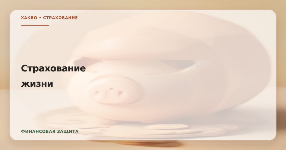 Иллюстрация к статье «Страхование жизни и здоровья: когда нужно»