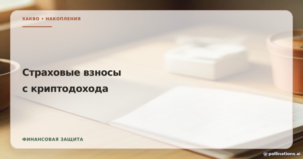 Иллюстрация к статье «Страховые взносы с криптодохода: считать ли их вместе с доходом»